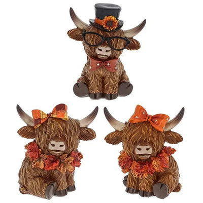 Autumn Coos Sitting Small - 3 Assorted Designs 1 Sent