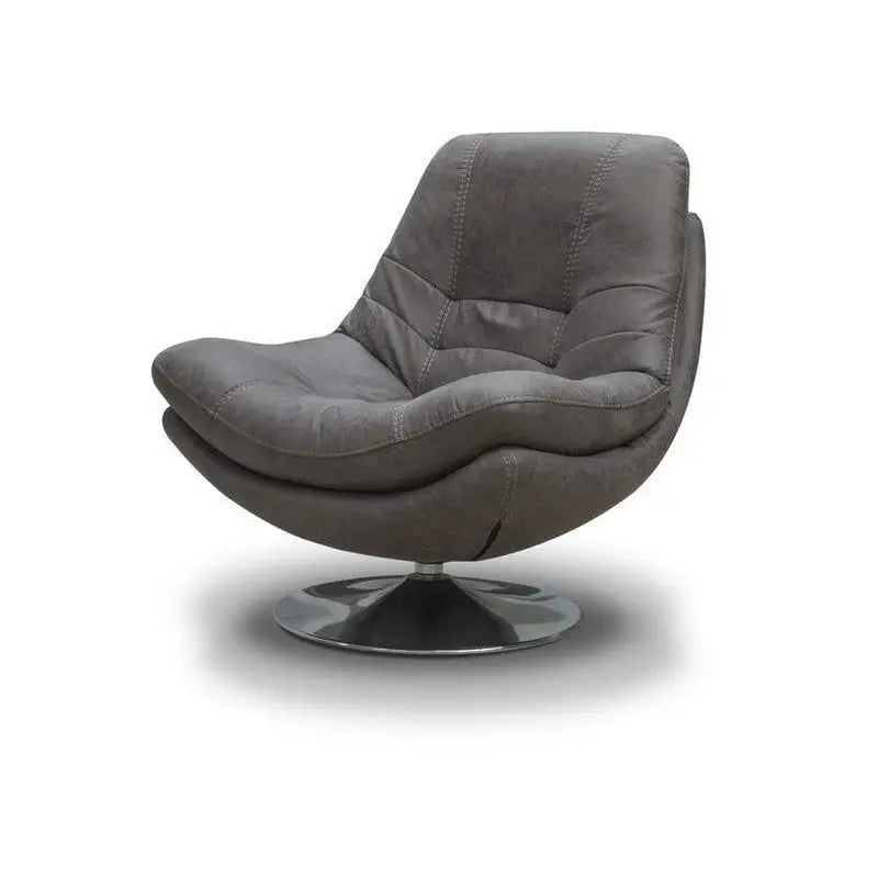 Axis Fabric Swivel Armchair Range (Matching Footstool