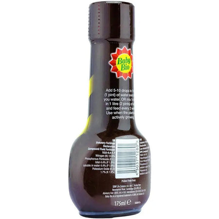 Baby Bio Houseplant Plant Food - 175ml - Gardening &