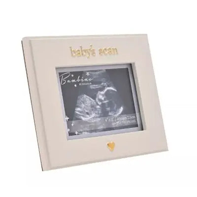 Bambino Baby Scan Resin Photo Frame - Little Heart 4’’ x