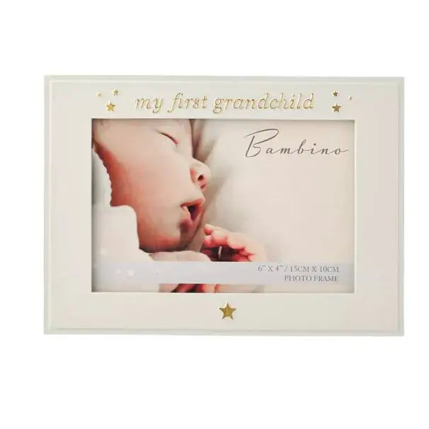 Bambino ’My First Grandchild’ Photo Frame 6x4 Inch