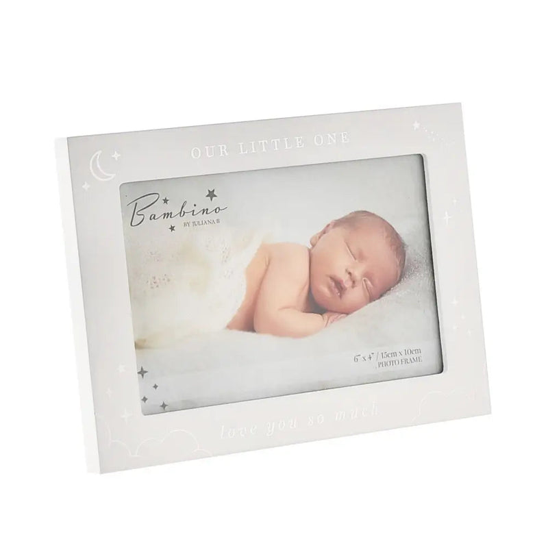 Bambino Wooden Photo Frame Little One 6x4 - Giftware