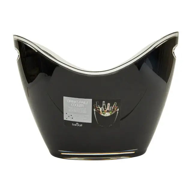 Bar Craft Drinks Pail Black Acrylic - Kitchenware
