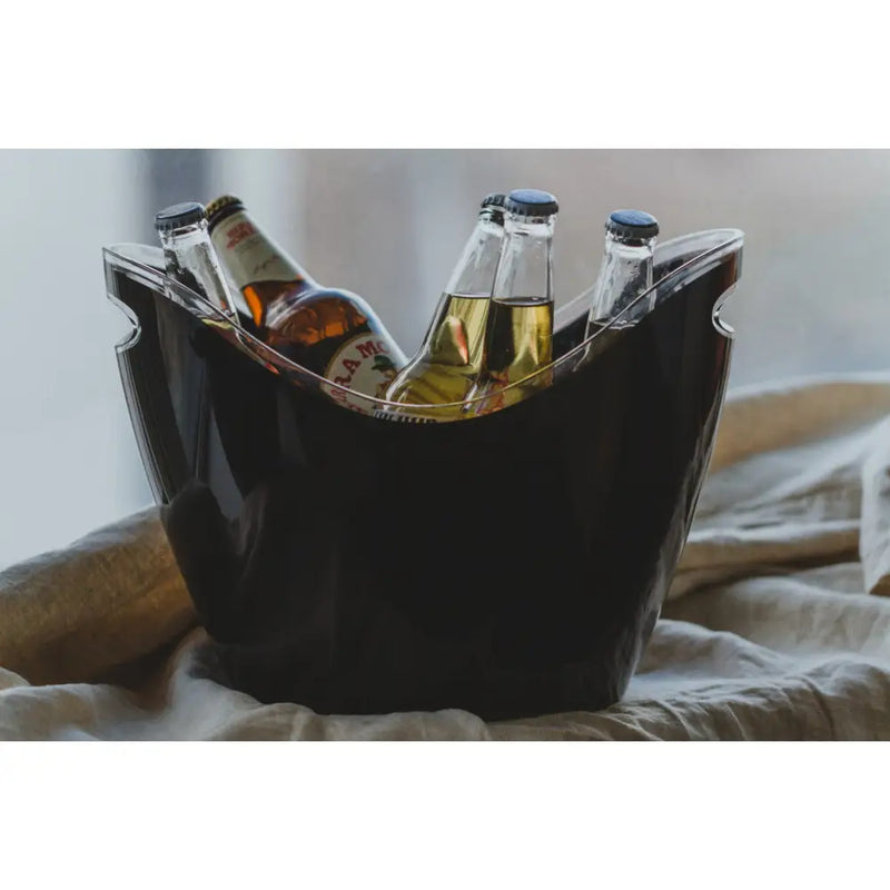 Bar Craft Drinks Pail Black Acrylic - Kitchenware