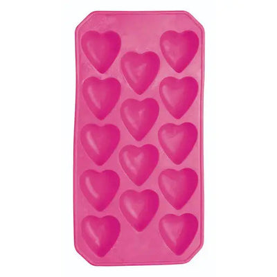 Bar Craft Flexible Heart Shaped Ice Cube Tray - Kitchenware