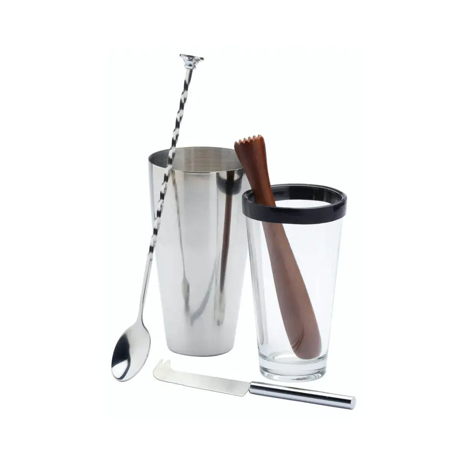 Barcraft 4 Piece Mojito Cocktail Set - Kitchenware