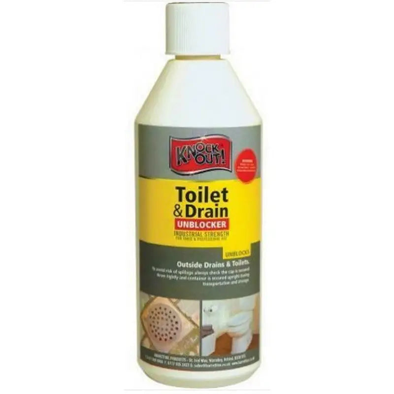 Barrentine Knock out Toilet & Drain Unblocker Cleaner 500ml Stewart