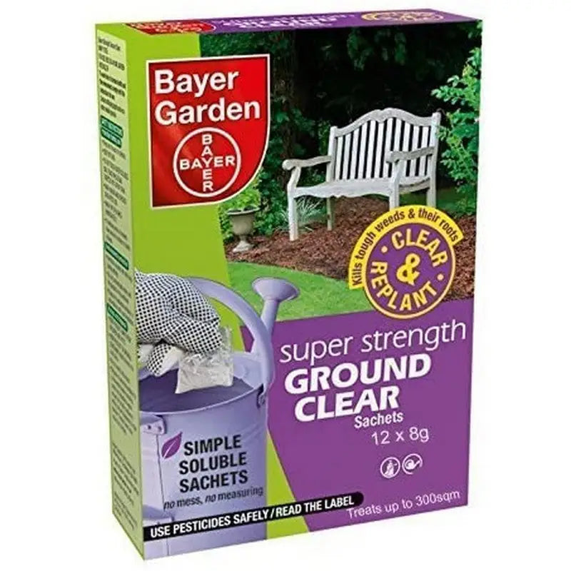 Bayer Garden Super Strength Ground Clear Sachets - 6 Pack -