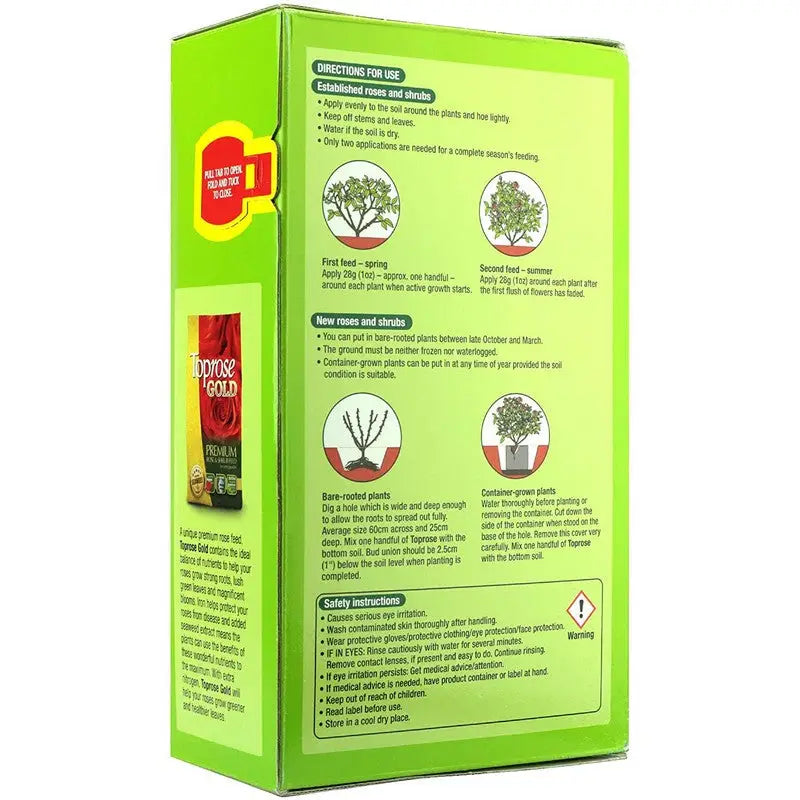 Bayer Garden Toprose Rose & Shrub Feed - 1kg & 4kg -