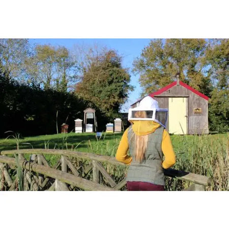 Beekeeping Supplies Square Folding Veil - (Bee Keeping