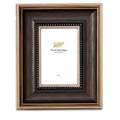 Black And Brushed Gold Frame - Various Sizes Available