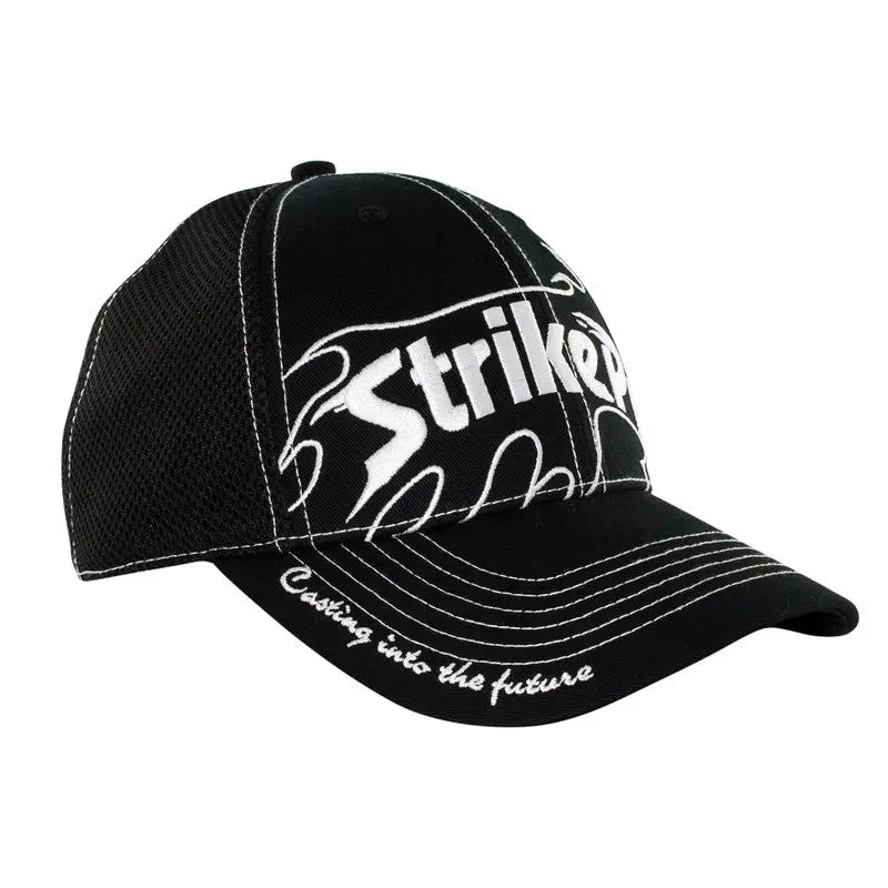 Black Strike Pro Baseball Cap - Fishing