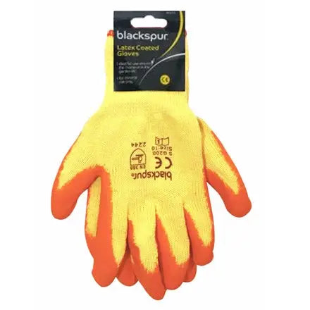 Blackspur Latex Coated Gloves - XL RG113 - XL - Gloves