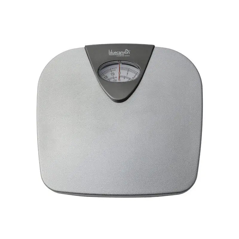 Blue Canyon Mechanical Bathroom Scales - Silver - Bathroom