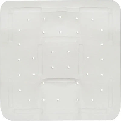 Blue Canyon Softee Foam Shower Mat 55 x 55cm - White