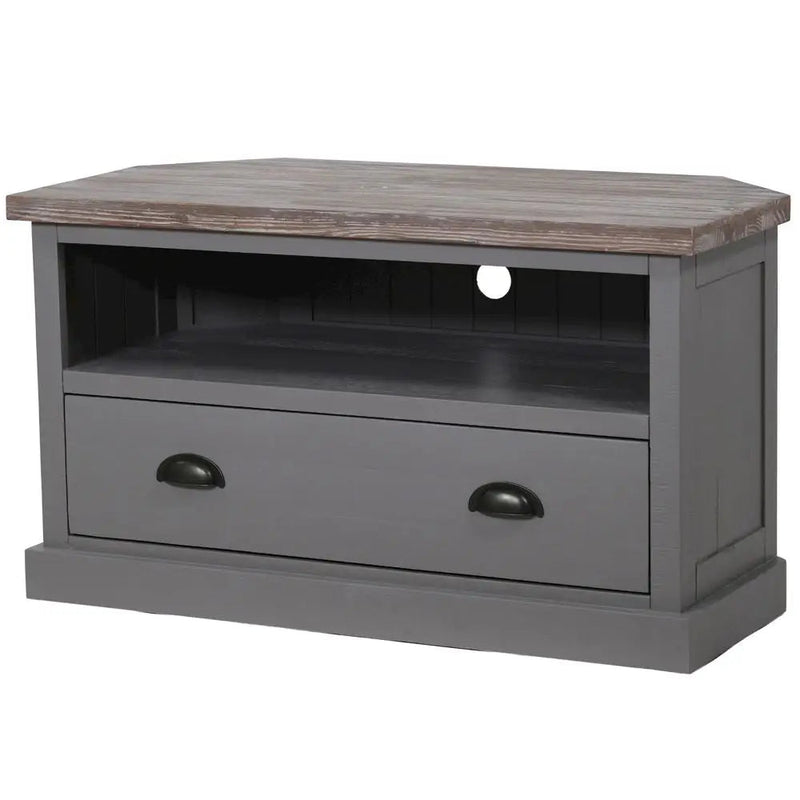 Bowery Corner Tv Unit 102 x 51 x 56cm - Furniture