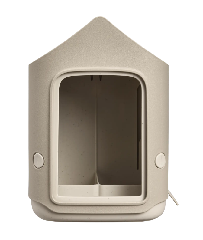 Elho Cosy Bird Feeder 18cm - Mushroom Beige