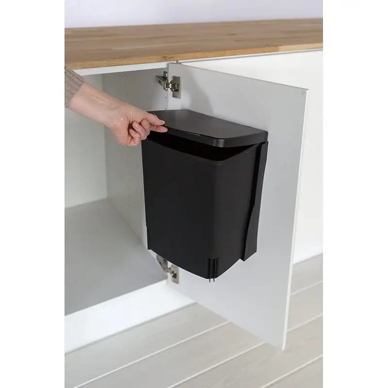 Brabantia Built-In Cupboard Bin - Black - 10 Litre -