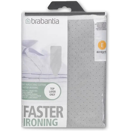 Brabantia Cotton Iron Board Cover 135X49cm - Metalised -