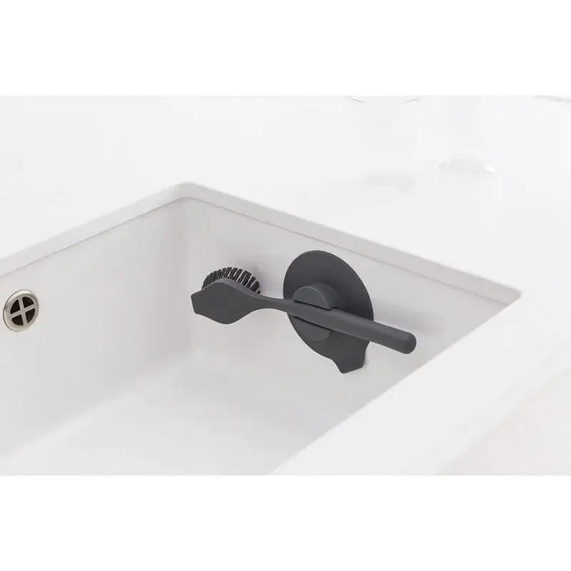 Brabantia Dish Brush With Suction Cup Holder (11 X 23.5 X 6