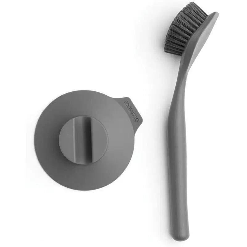 Brabantia Dish Brush With Suction Cup Holder (11 X 23.5 X 6