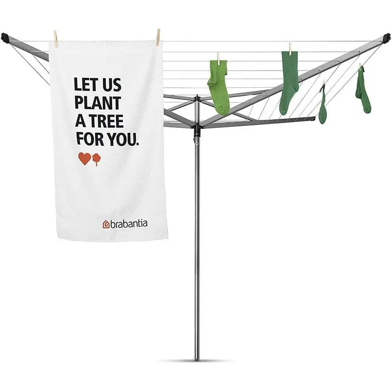 Brabantia Essential Rotary Washing Line With Ground Spike -