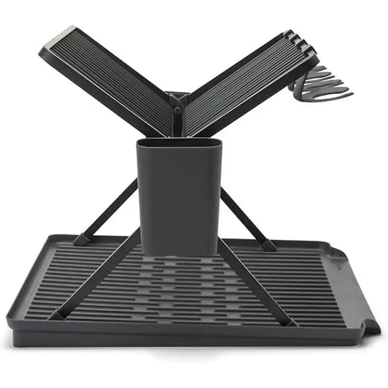 Brabantia Foldable Dish Drying Rack Large - Dark Grey