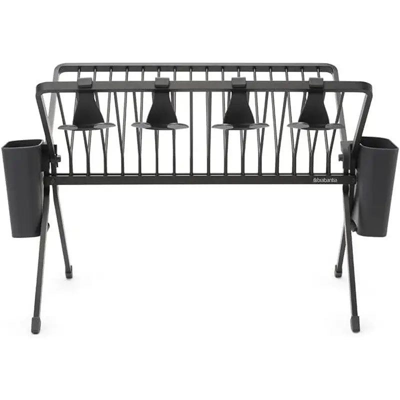 Brabantia Foldable Dish Drying Rack Large - Dark Grey