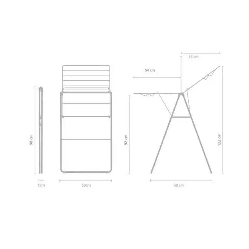 Brabantia Hangon Drying Rack Clothes Airer - 15 Meters -