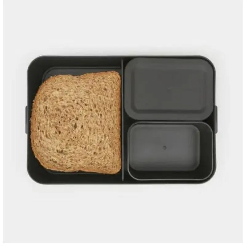 Brabantia Make & Take Lunch Box Bento - Dark Grey