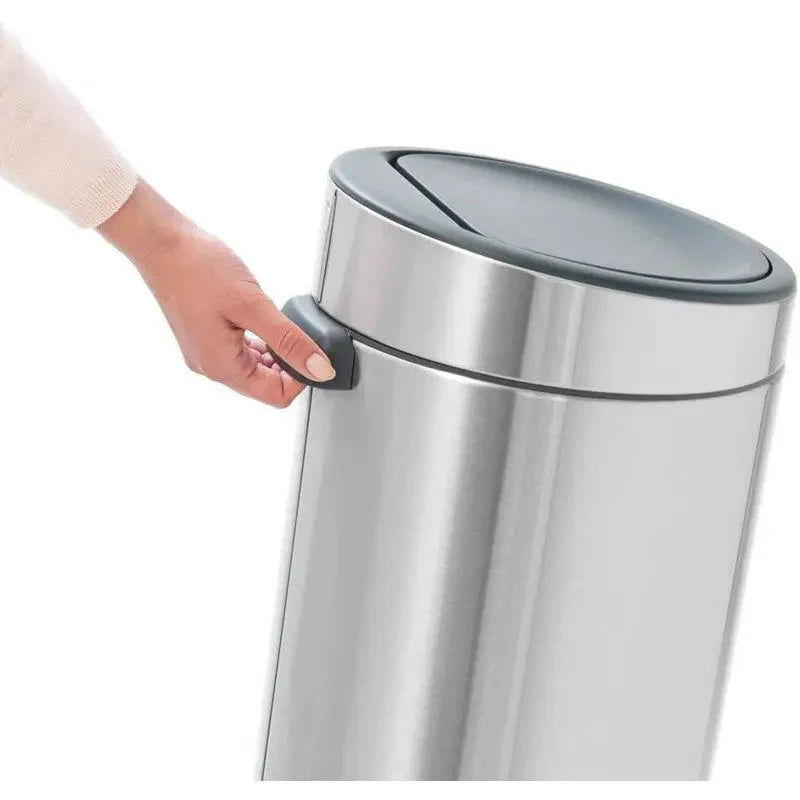 Brabantia Newclon Touch Bin - 30 Litre - Matt Steel -