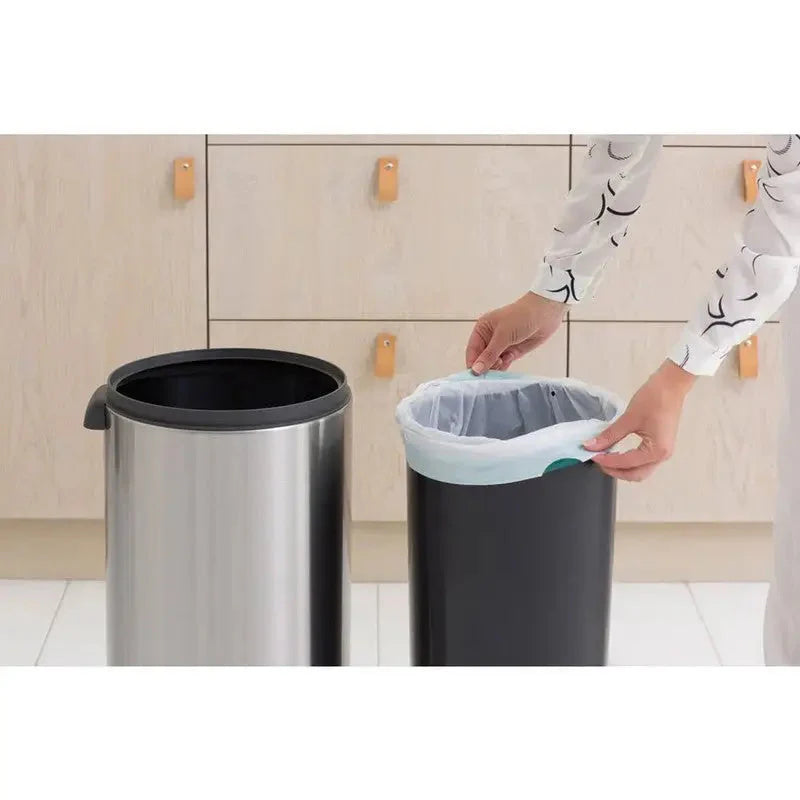 Brabantia Newclon Touch Bin - 30 Litre - Matt Steel -