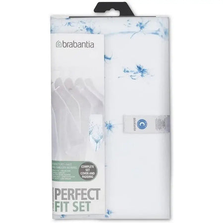Brabantia Perfect Fit Iron Board Cover Set 124X45cm - Cotton