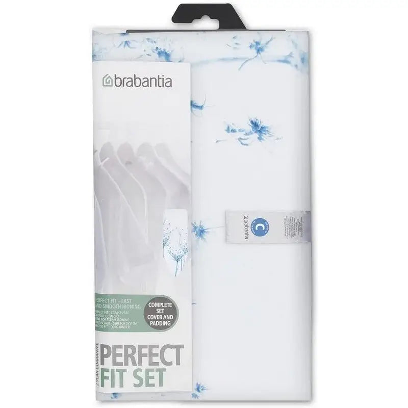Brabantia Perfect Fit Iron Board Cover Set 124X45cm - Cotton