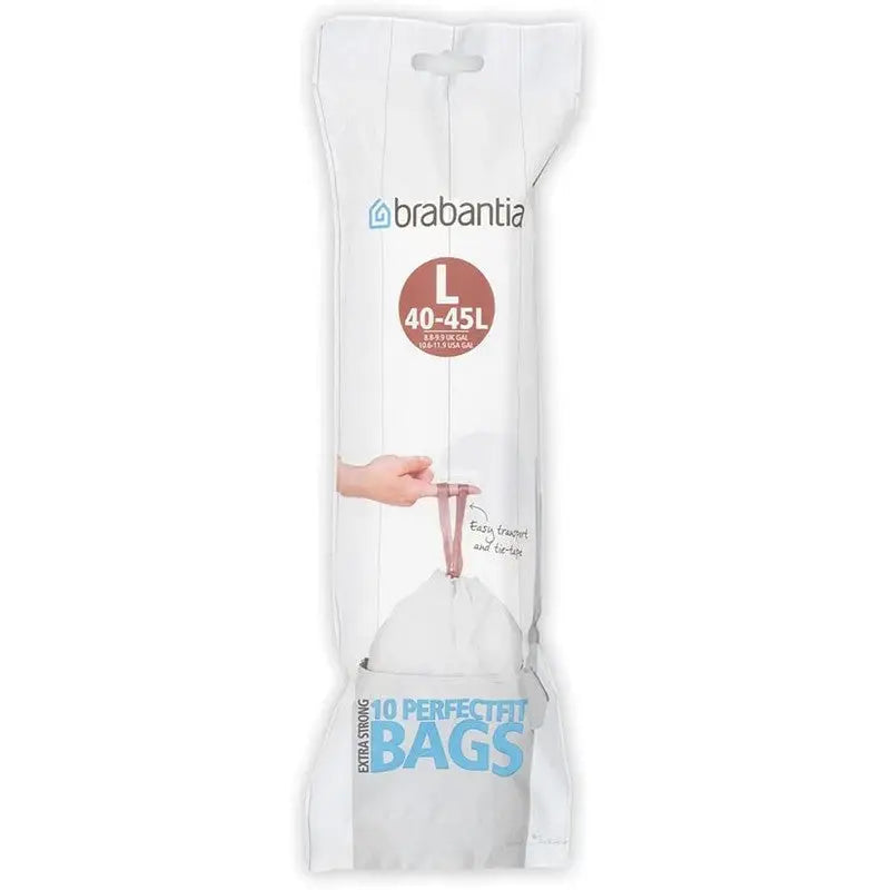 Brabantia Perfectfit Waste Bin Bags [10 Bag Roll] - 40-45