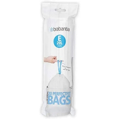 Brabantia Perfectfit Waste Bin Bags [20 Bag Roll] - 20 Litre
