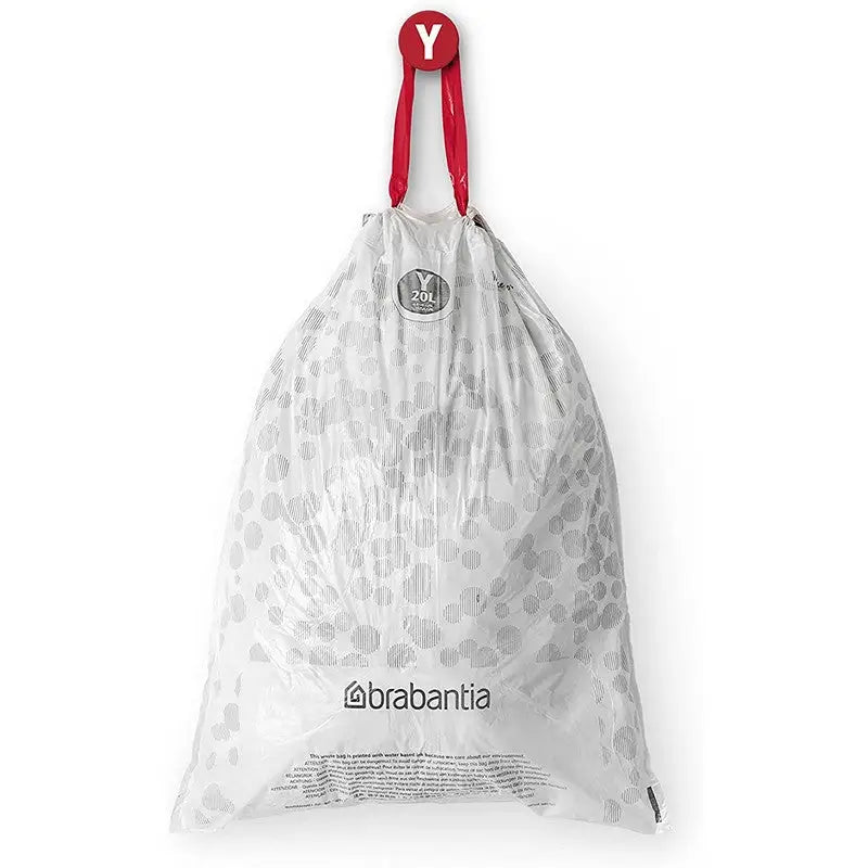 Brabantia Perfectfit Waste Bin Bags [Dispenser Pack 20 Bags]