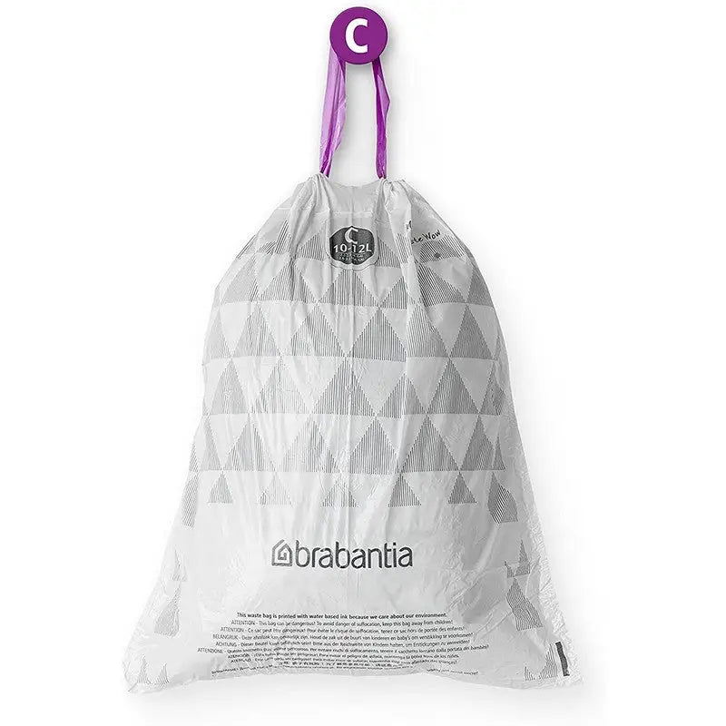 Brabantia Perfectfit Waste Bin Bags [Dispenser Pack 40 Bags]