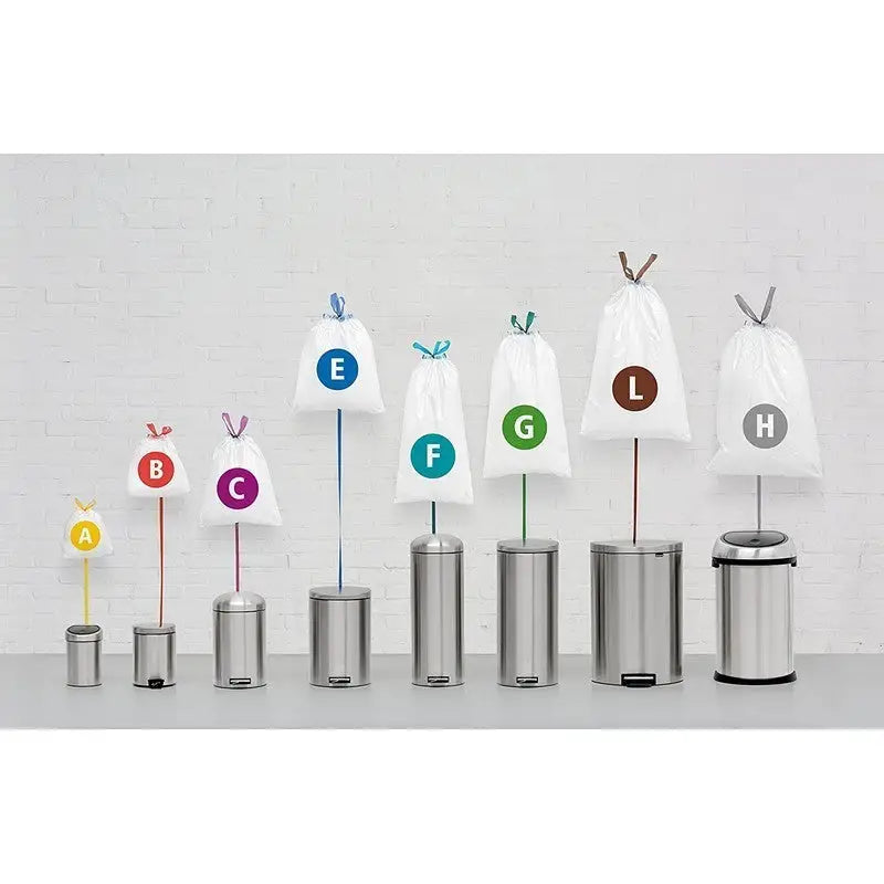 Brabantia Perfectfit Waste Bin Bags [Dispenser Pack 40 Bags]