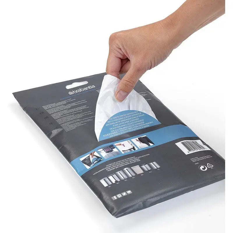 Brabantia Perfectfit Waste Bin Bags [Dispenser Pack 40 Bags]