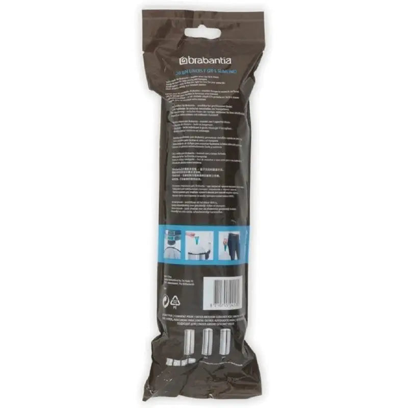 Brabantia Perfectfit Waste Bin Bags [Dispenser Pack 40 Bags]