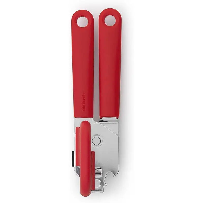 Brabantia Red Can Opener With Plastic Knob - Kitchenware