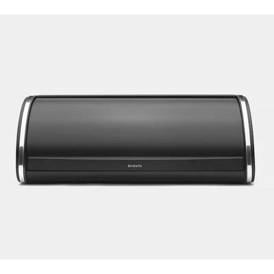 Brabantia Roll Top Bread Bin - Matt Black - Kitchenware >>