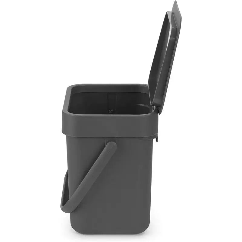 Brabantia Sort & Go Waste Bin 3L - Grey - Waste Bin
