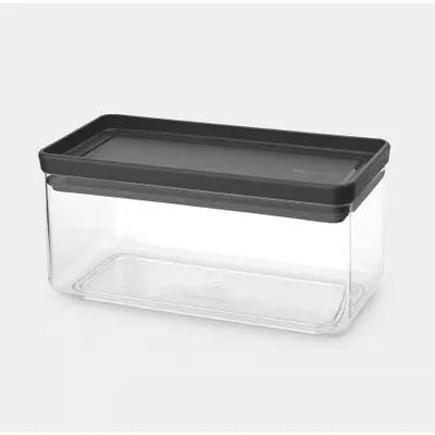 Brabantia Stackable Canister 1.5L Tasty + Dark Grey