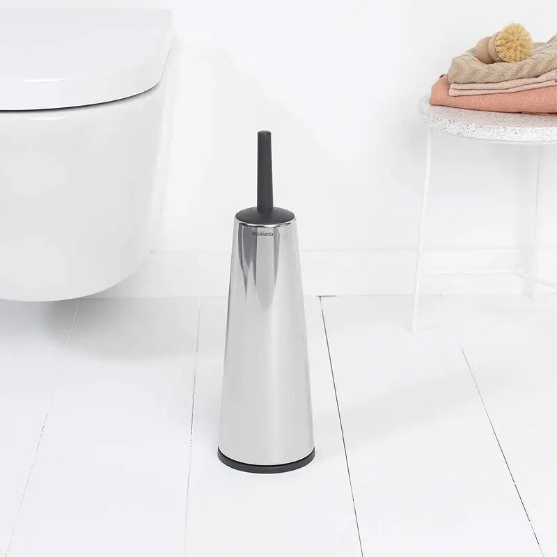 Brabantia Toilet Brush With Holder - Brilliant Steel -
