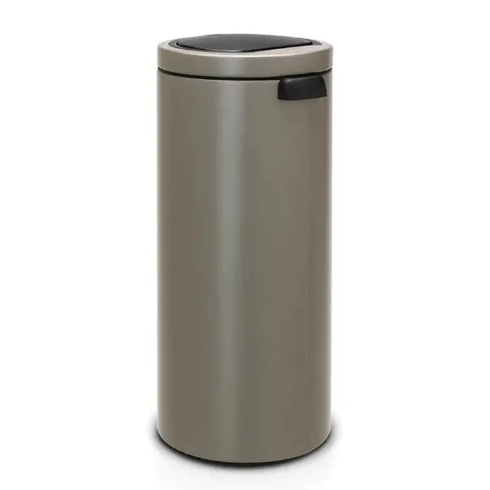 Brabantia Touch Bin Flat Lid - 30L Platinum - Bin