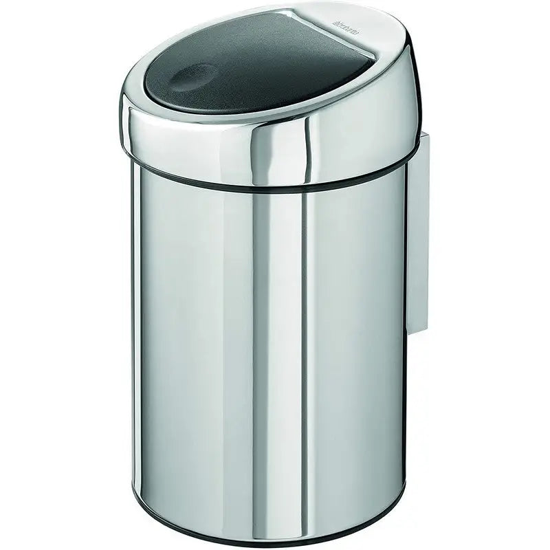 Brabantia Touch Waste Bin - 3 Litre - Brilliant Steel -