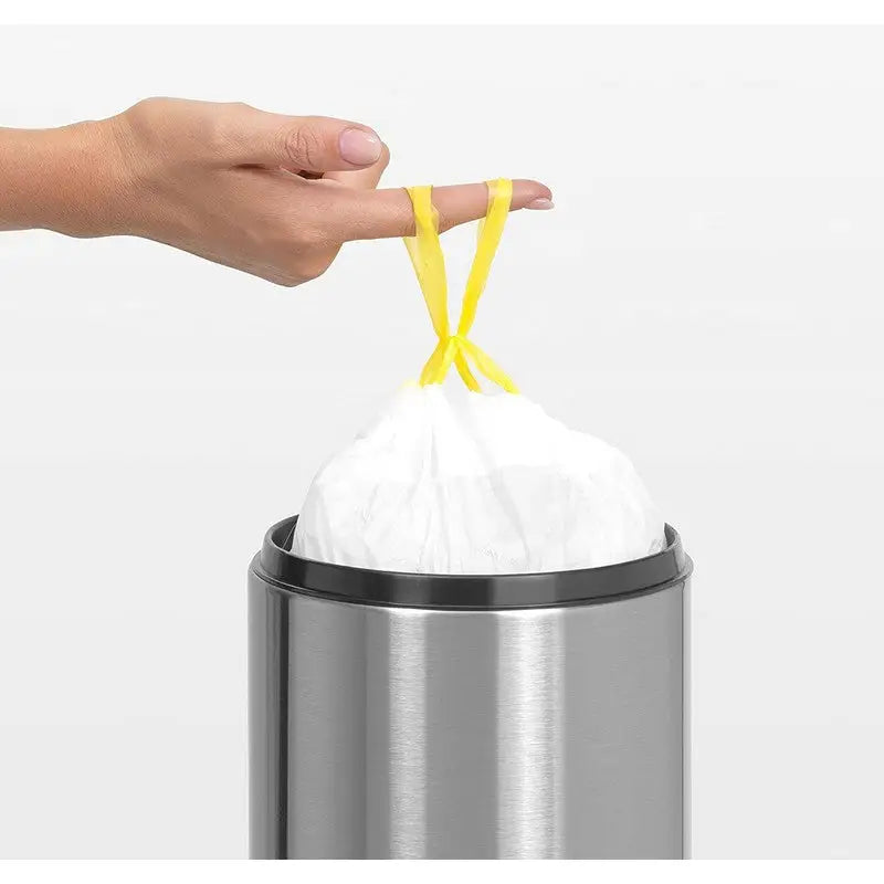 Brabantia Touch Waste Bin - 3 Litre - Brilliant Steel -