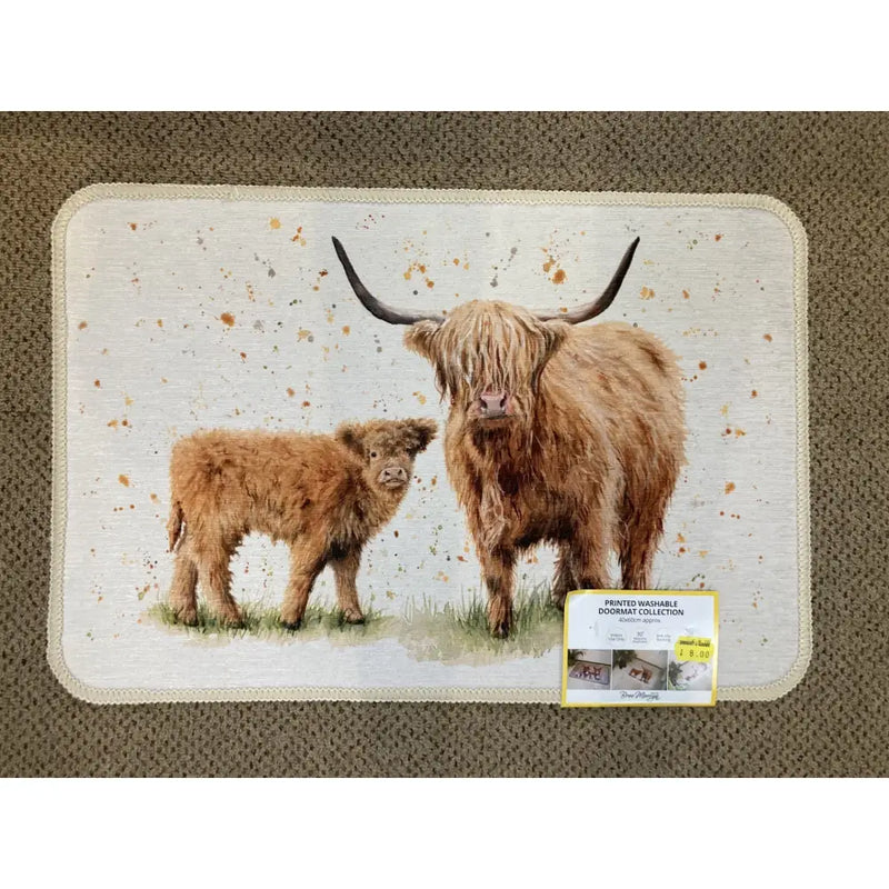 Bree Merryn Door Mat 40x60cm - Happy Highland - Giftware >>